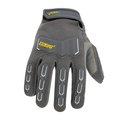 Estwing Impact Resistant Synthetic Leather Palm Work Glove with Anti-Vibration Palm, 2X-Large EWIMP0612